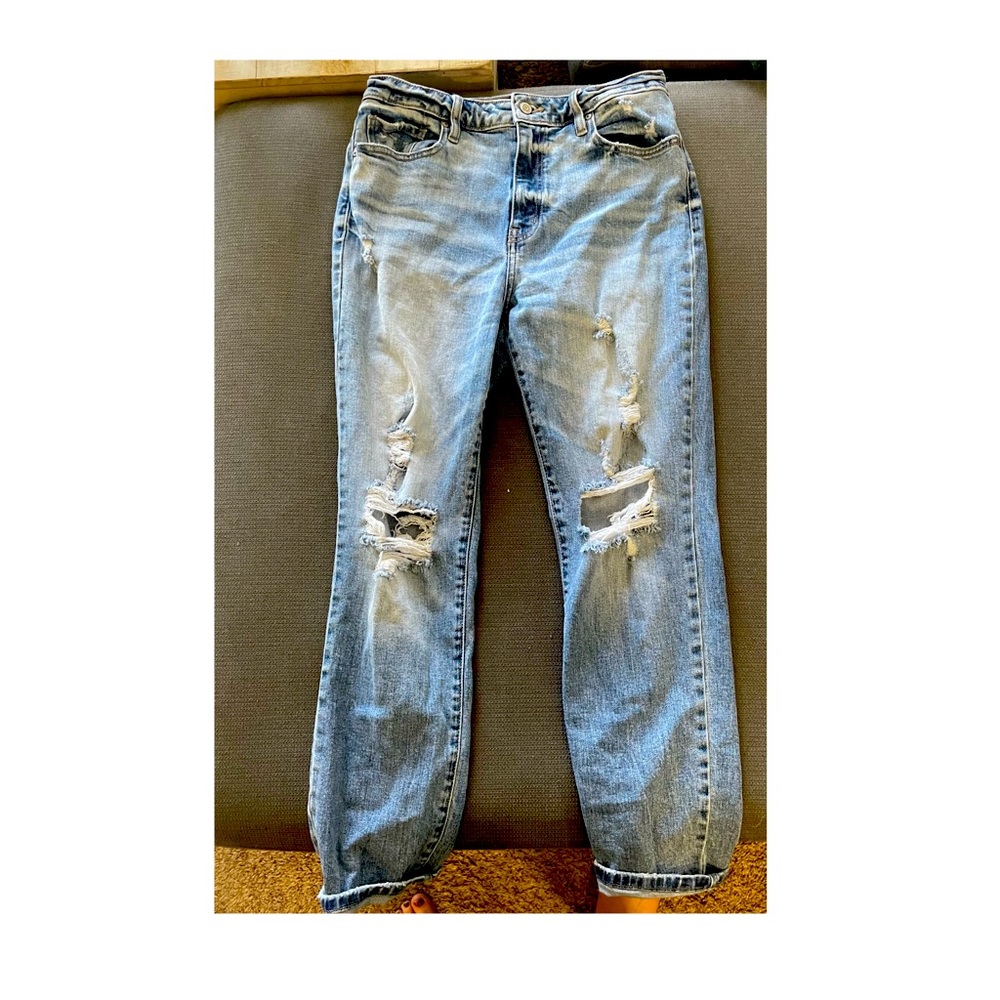 High rise mom jeans